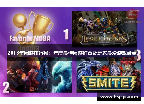2013年网游排行榜：年度最佳网游推荐及玩家最爱游戏盘点