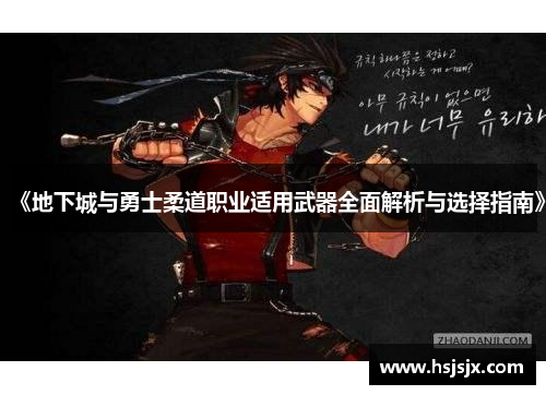 《地下城与勇士柔道职业适用武器全面解析与选择指南》